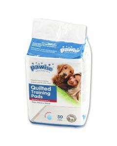 Pawise Quilted Training Pads, 56x56cm, 50pk