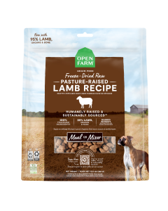 Open Farm Freeze Dried Raw Lamb Morsels Dog Food, 3.5oz