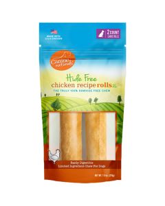 Canine Naturals Hide Free Chicken Rolls [Large - 2 Pack]