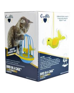 OurPets Bird in a Cage Electronic Action Toy