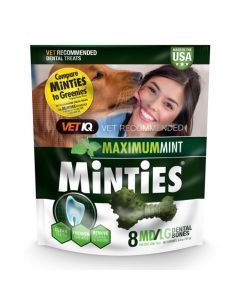 Minties Maximum Mint Dental Treats Medium/Large [181g]