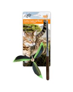 All For Paws Natural Instinct Feather Copter Cat Wand