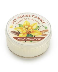 Pet House Vanilla Sandalwood Candle Mini, 1.5oz