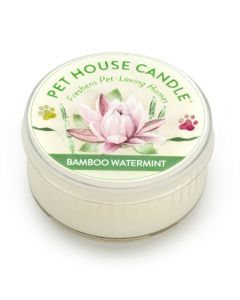 Pet House Bamboo Watermint Candle Mini, 1.5oz
