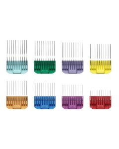 Andis Adjustable Blade Stainless Steel Combs [8 Pieces]