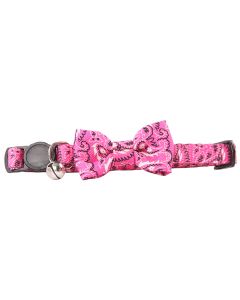 Pawise Cat Collar With Bowknot Pink