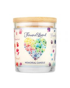 Pet House Furever Loved Memorial Candle, 9oz