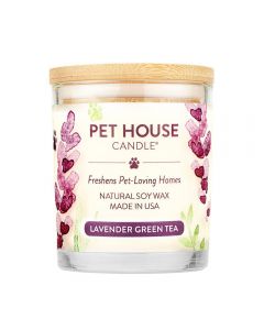 Pet House Lavender Green Tea Candle, 9oz