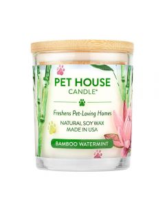 Pet House Bamboo Watermint Candle, 9oz