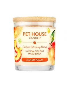 Pet House Mango Peach Candle, 9oz