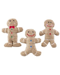 Spot Holiday Corduroy Gingerbread [10”] (Assorted Styles)