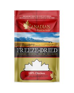 Canadian Naturals Freeze-Dried 100% Chicken Dog Treats [300g]