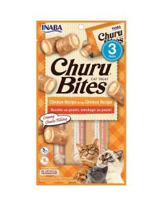 Inaba Churu Bites Chicken Cat Treat, 3pk