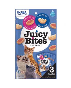 Inaba Juicy Bites Tuna &amp; Chicken Cat Treat, 3pk