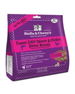 Stella & Chewy's Yummy Lickin' Salmon & Chicken Dinner Morsels for Cats