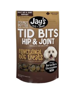 Jay's Soft & Chewy Tid Bits Hip & Joint Peanut Butter Dog Treats