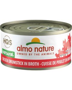 Almo Nature Natural Chicken Drumstick in Broth Cat Food