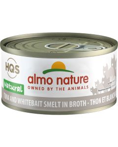Almo Nature Natural Tuna and Whitebait Smelt in Broth Cat Food [70g]