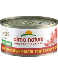 Almo Nature Natural Chicken and Shrimp in Broth Cat Food