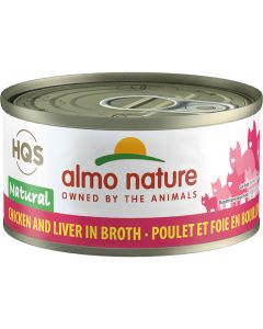 Almo Nature Natural Chicken and Liver in Broth Cat Food
