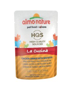 Almo Nature La Cucina Chicken Dinner with Whitefish Cat Food