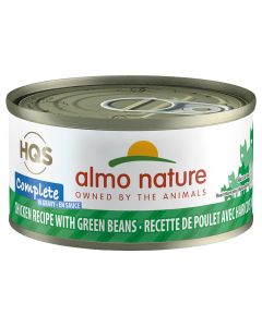Almo Nature Complete Chicken Recipe with Green Beans Cat Food