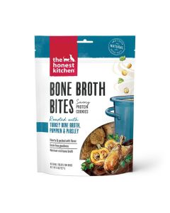The Honest Kitchen Bone Broth Bites with Turkey Bone Broth & Pumpkin Dog Treats [227g]