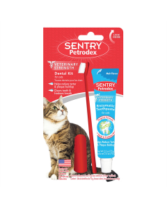 Sentry Petrodex Veterinary Strength Dental Kit for Cats