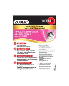 Zodiac Infestop Cats Under 4kg
