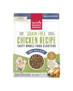 The Honest Kitchen Grain Free Clusters Chicken Recipe Small Breed Dog Food [4lb]