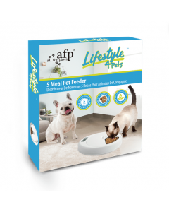 All For Paws Lifestyle 4 Pets 5 Meal Pet Feeder
