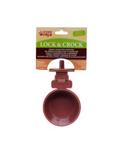 Living World Lock & Crock Burgundy Plum