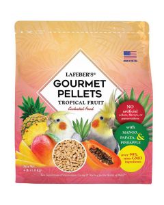 Lafeber's Tropical Fruit Gourmet Pellets Cockatiel Food [4lb]