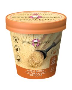Puppy Cake Puppy Scoops Peanut Butter Ice Cream Mix for Dogs [131.5g]