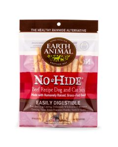 Earth Animal No Hide Beef Recipe Dog & Cat Stix [10 Pack]