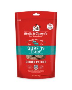 Stella & Chewy's Freeze-Dried Raw Surf 'N Turf Dinner Patties [397g]