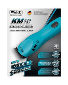 Wahl KM10 Brushless Corded 2-Speed Clipper Teal