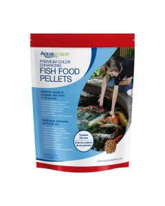 Aquascape Premium Colour Enhancing Small to Medium Fish Food Pellets [2.2lb]