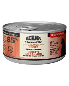 Acana Salmon Recipe in Bone Broth Cat Food, 155g