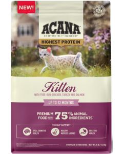 Acana Highest Protein Kitten Food, 4lb