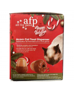 All For Paws Acorn Cat Treat Dispenser
