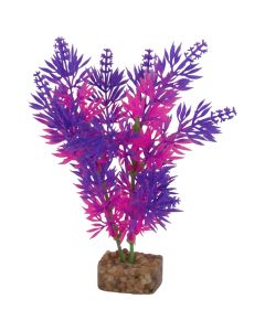 GloFish Aquarium Plants Purple/Pink [Medium]