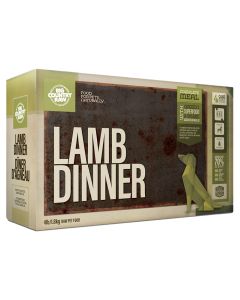 Big Country Raw Lamb Dinner Dog Food [4lb]