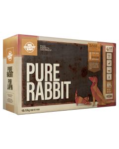 Big Country Raw Pure Rabbit Dog & Cat Food [4lb]