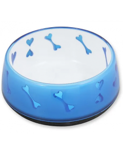 All For Paws Lifestyle 4 Pets Dog Love Bowl, Blue
