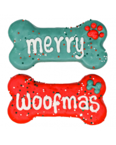 Bosco & Roxy's Holiday Merry Woofmas Bones, 2pk