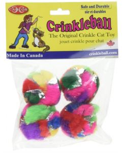 Cancor Crinkle Ball [Mini - 4 Pack]