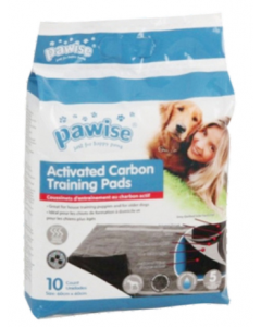 Pawise Activated Carbon Training Pads, 23.6x35.4", 10pk