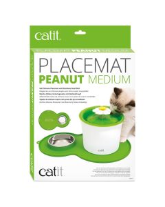 Catit Peanut Placemat Green Medium