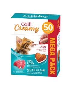Catit Creamy Tuna Lickable Cat Treats [50x15g]